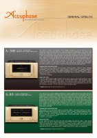 Accuphase-2025-General Catalog